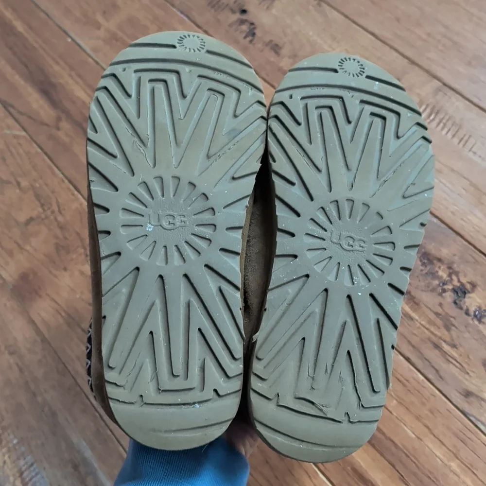 UGG Tasman ll Chestnut Tan Suede Slippers - Picture 8 of 8